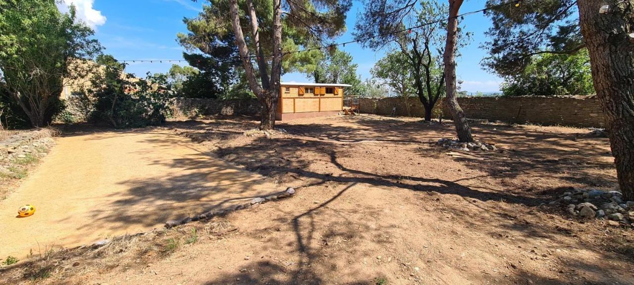 Villa Roulotte Dans L'Aude Trausse Esterno foto