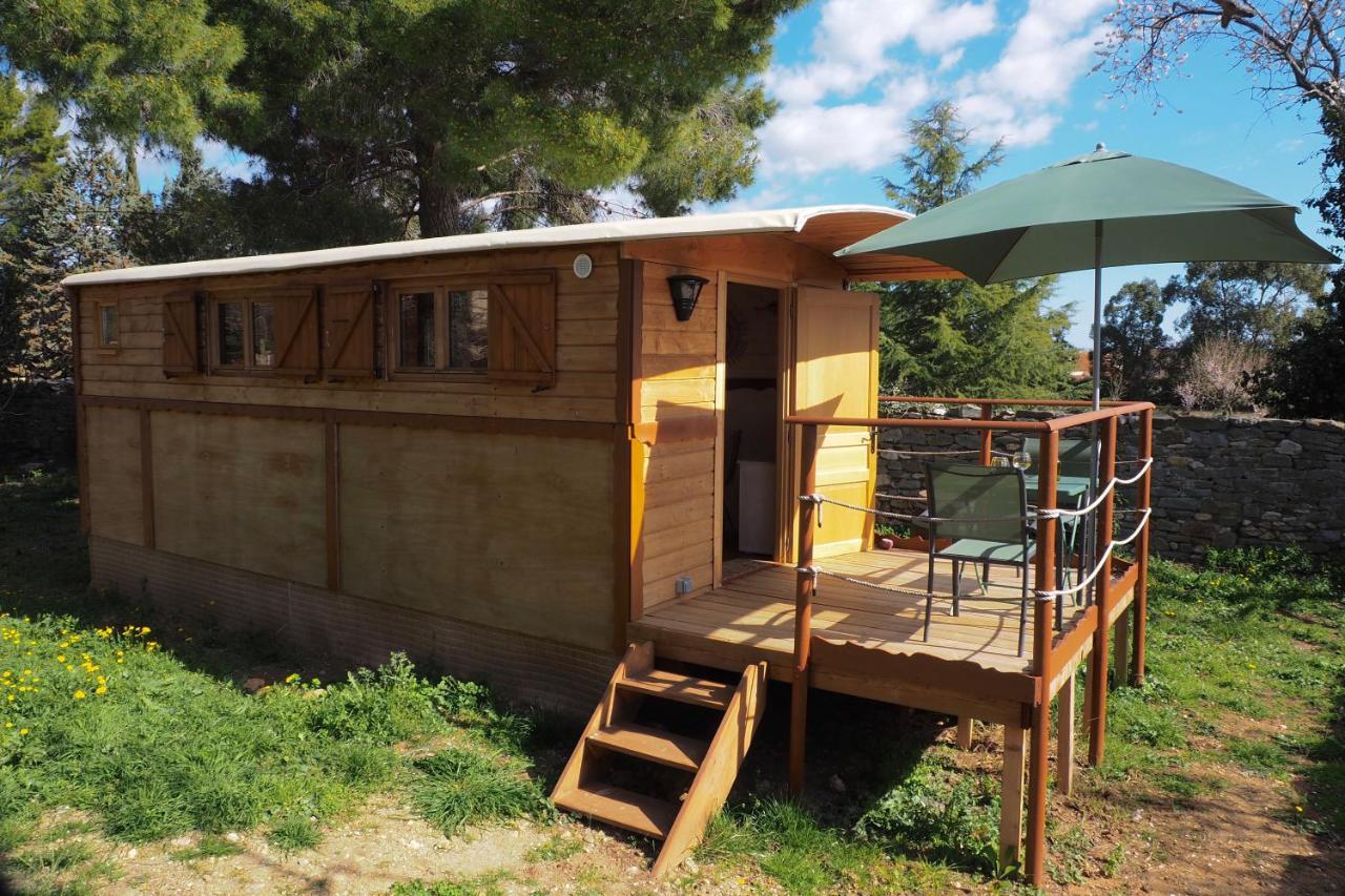 Villa Roulotte Dans L'Aude Trausse Esterno foto