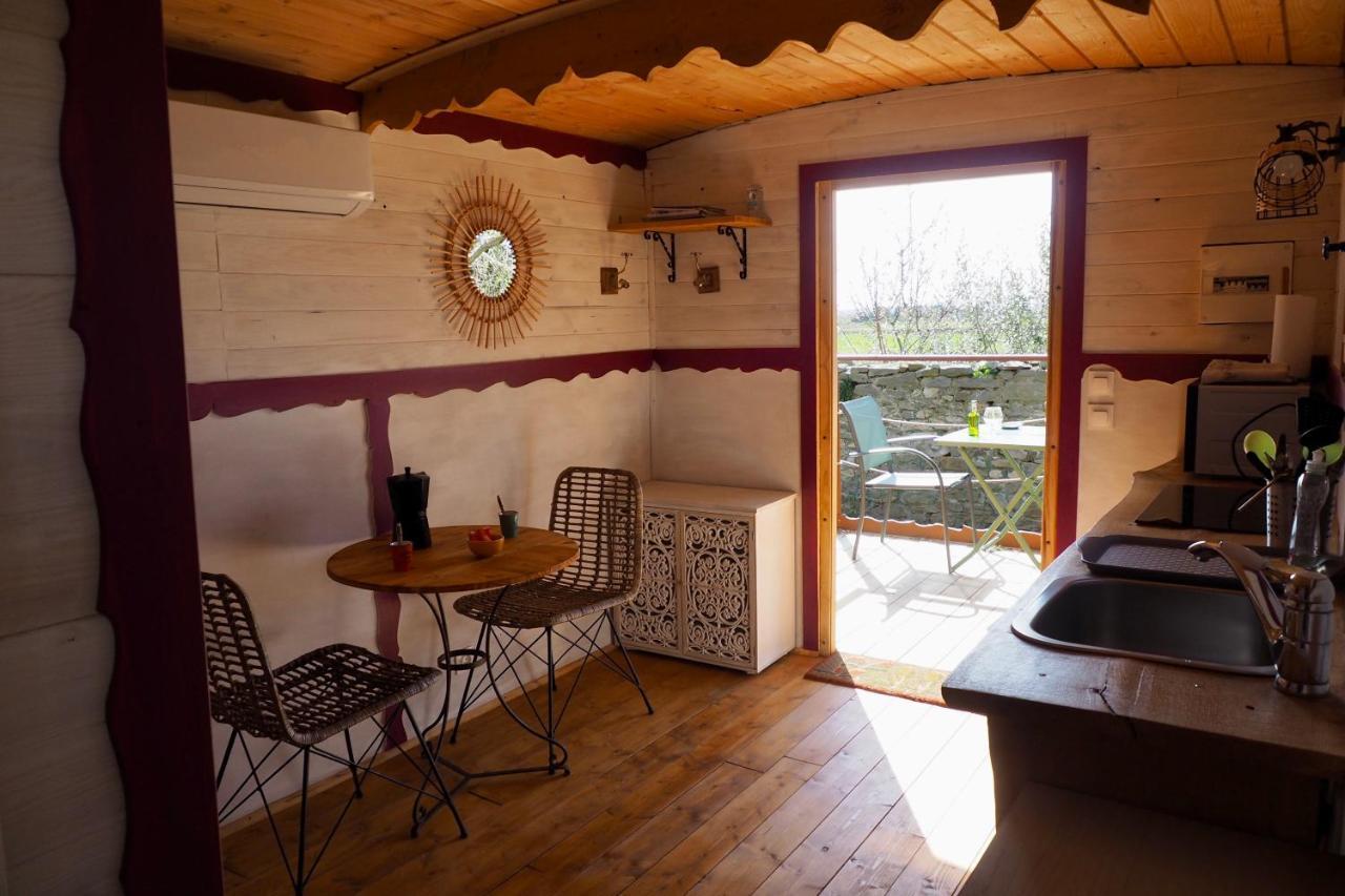 Villa Roulotte Dans L'Aude Trausse Esterno foto
